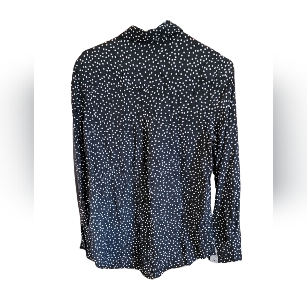 Beach Lunch Lounge Button Down Collard Shirt - image 3